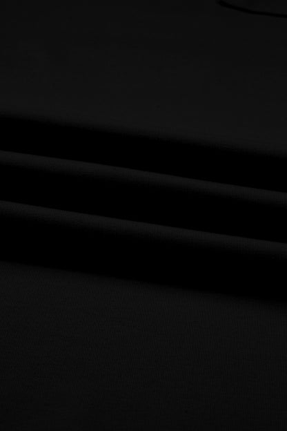 Plus Size Solid Asymmetrical Hem Capris Pants