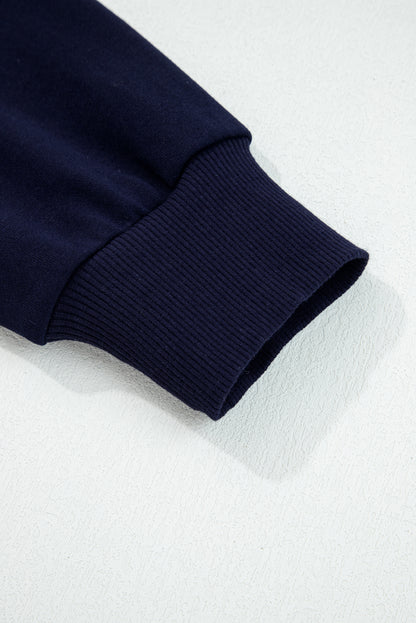 CLASSY UNTIL KICKOFF Patch Game Day Sweatshirt