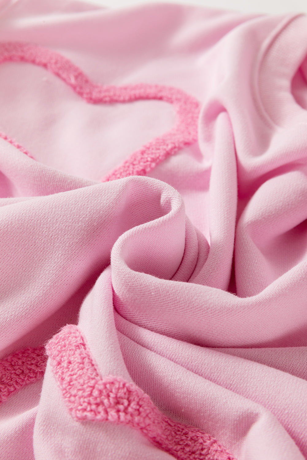 Valentine Chenille Heart Top and Pants Set