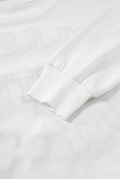 CLASSY UNTIL KICKOFF Patch Game Day Sweatshirt