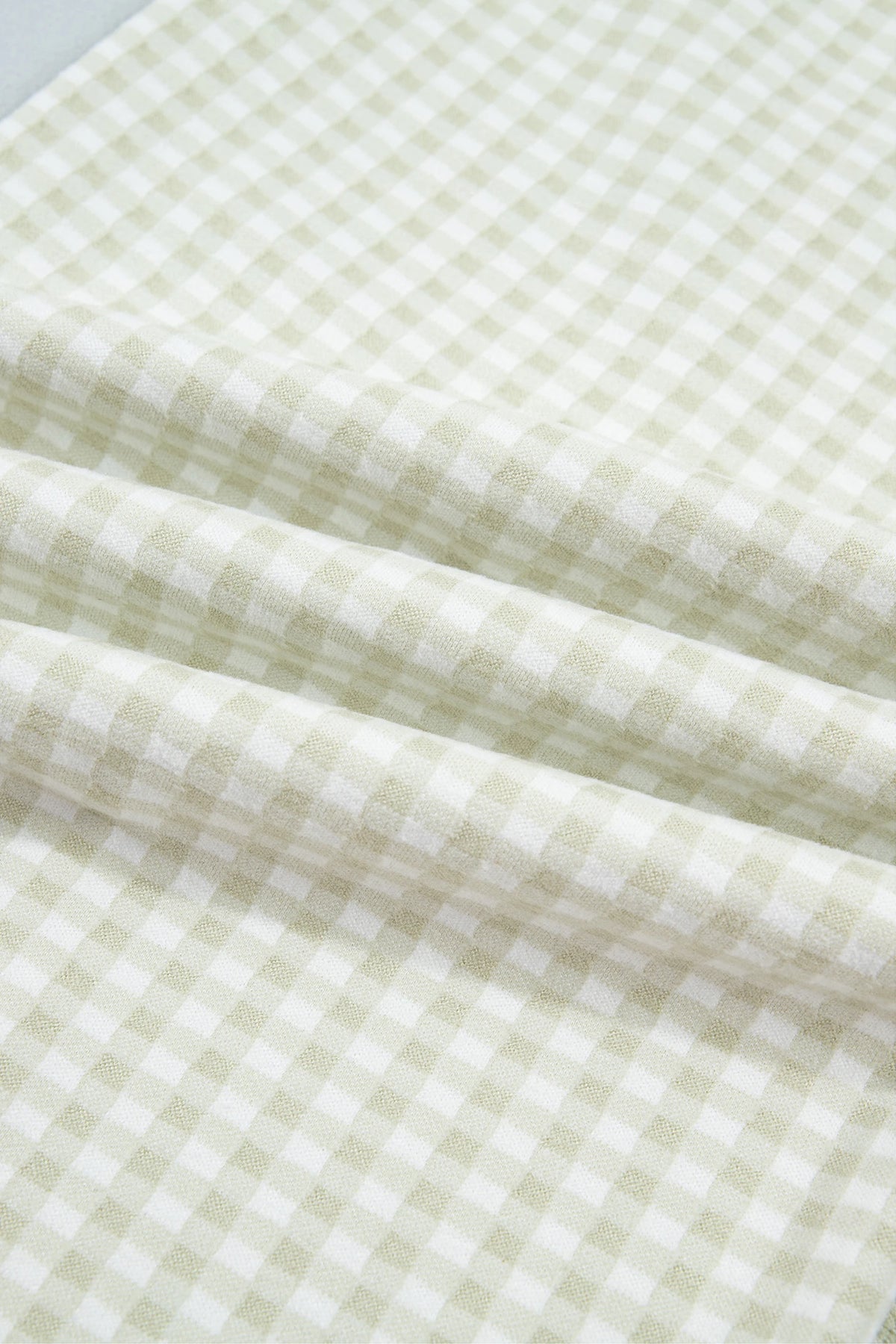 Gingham Exposed Seam Drawstring Elastic Waist Pants