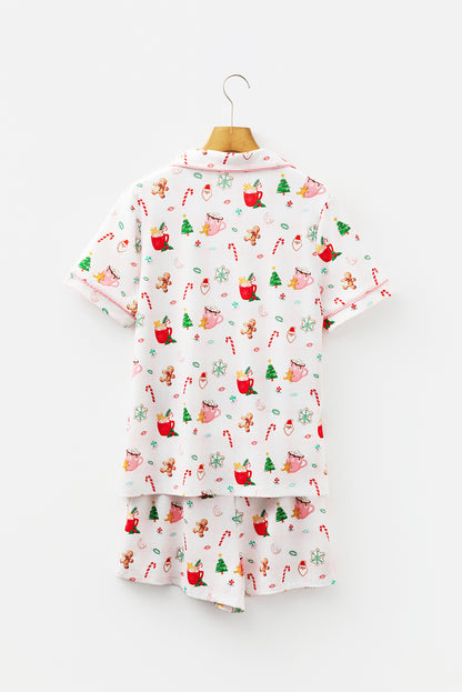 Christmas Spirits Shirt and Shorts Pajama Set