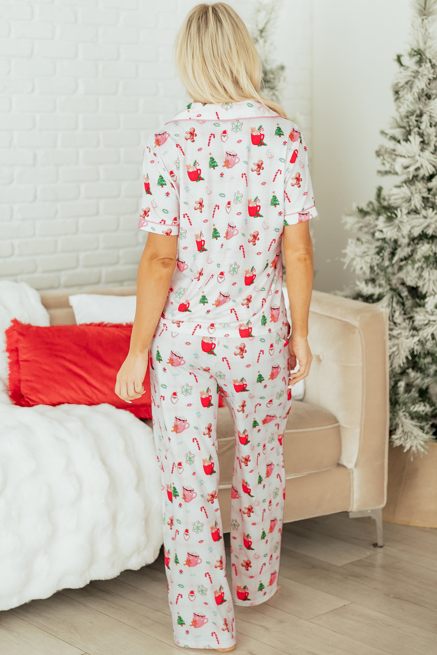 Christmas Holiday Shirt and Pants Pajama Set