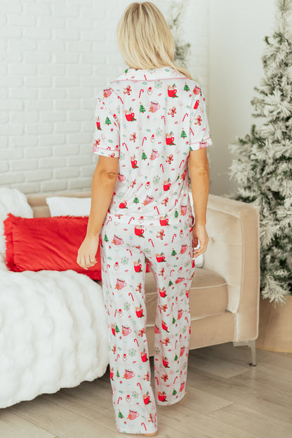 Christmas Holiday Shirt and Pants Pajama Set