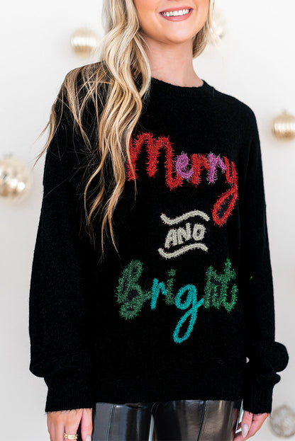 Merry and Bright Christmas Sweater