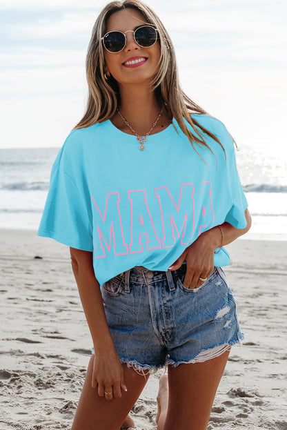 MAMA Short Sleeve Graphic T-Shirt