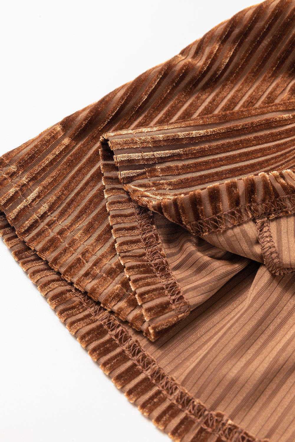 Velvet Tie-Back Square Neck Babydoll Dress