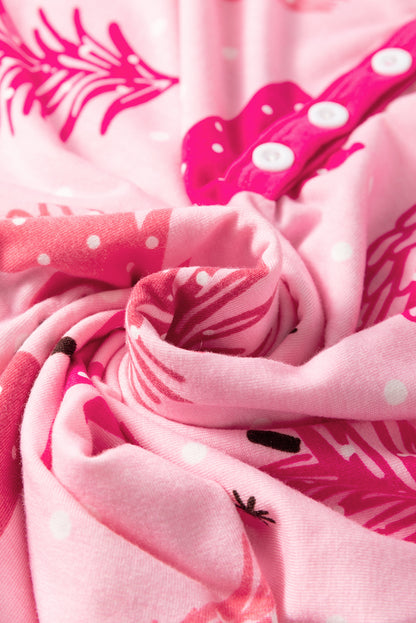 Christmas Tree Pullover and Pants Lounge Set