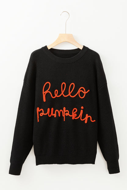 Hello Pumpkin Crewneck Sweater