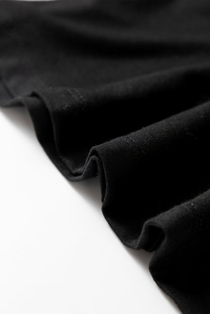 Solid Scoop Neck Long Sleeve Top