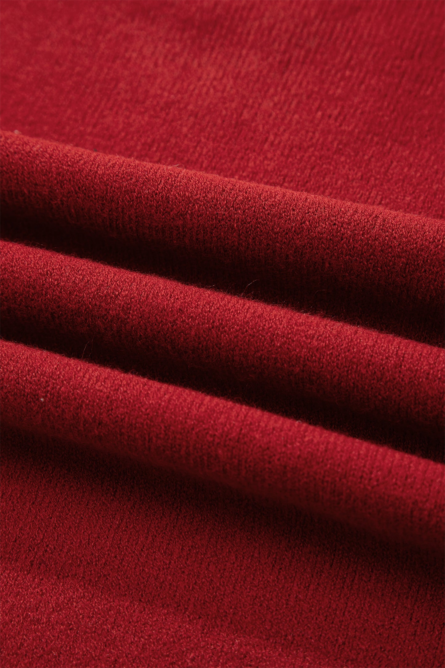 Leopard Bow Split Cuff Contrast Trim Sweater