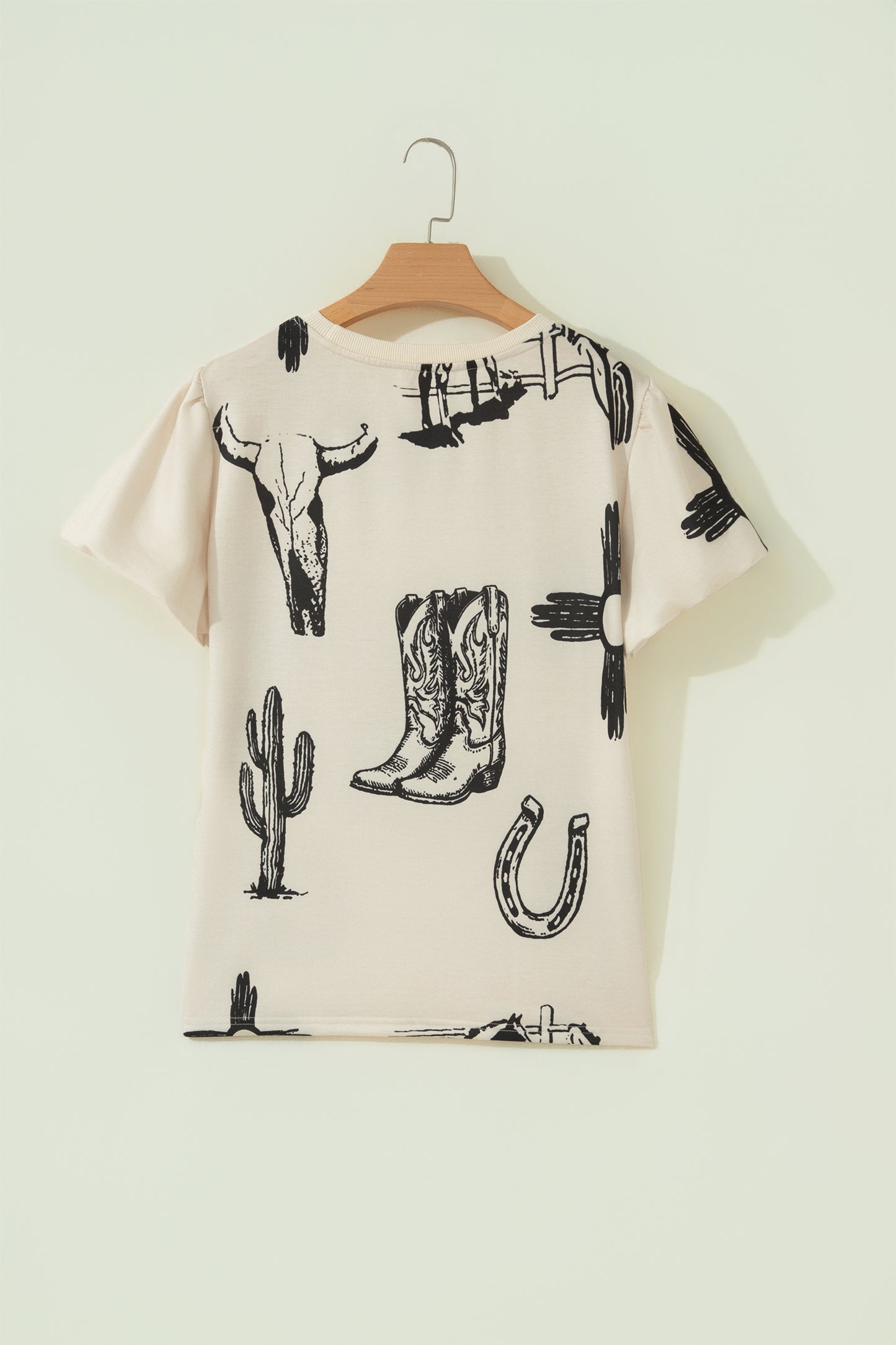 Western Retro Short Sleeve T-Shirt