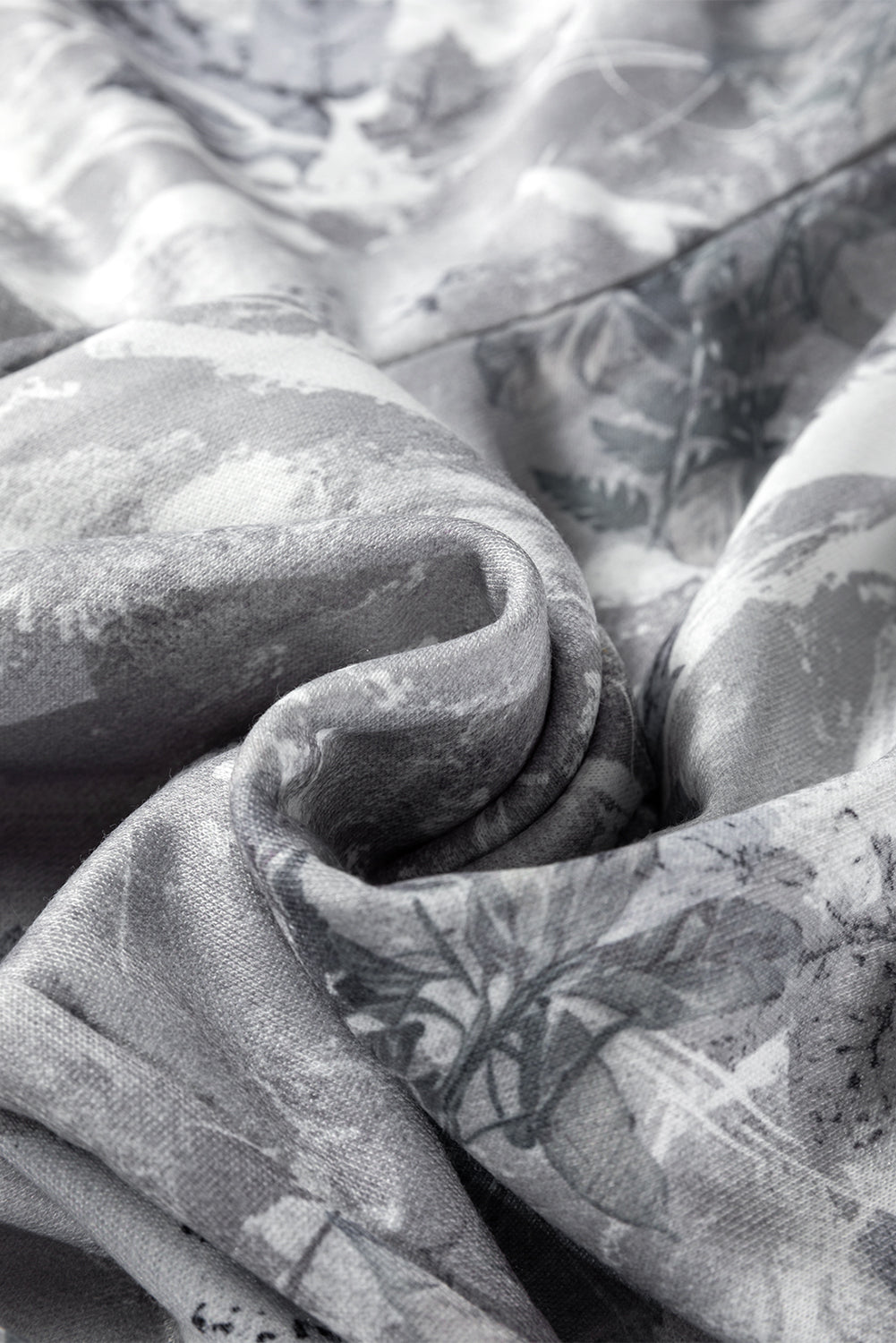 Camo Drawstring Elastic Waist Jogger Pants