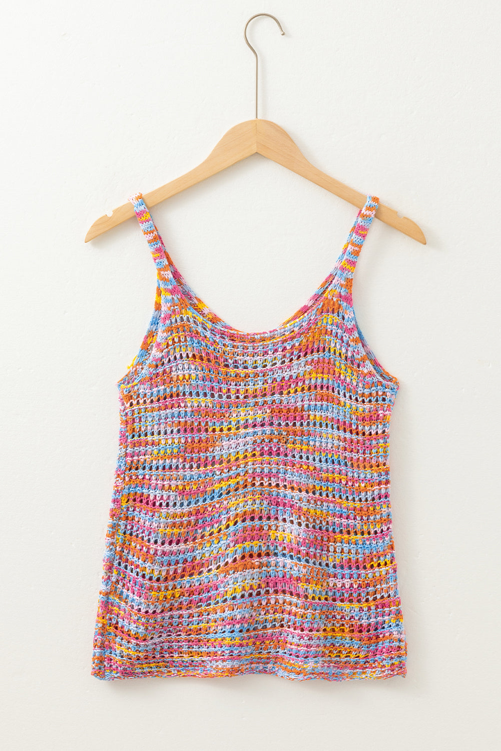 Crochet Sleeveless Sweater Top