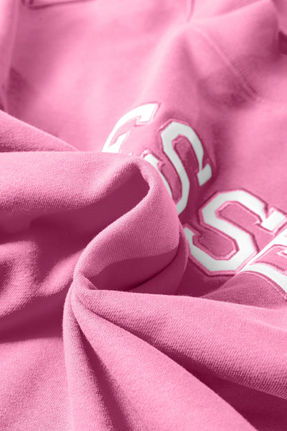 Solid Oversize Mock Neck Sweatshirt
