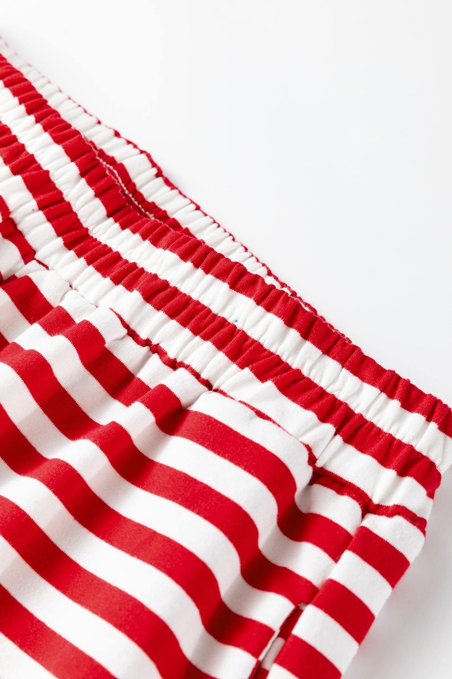 Stripe Drop Shoulder Top and Pants Lounge Set