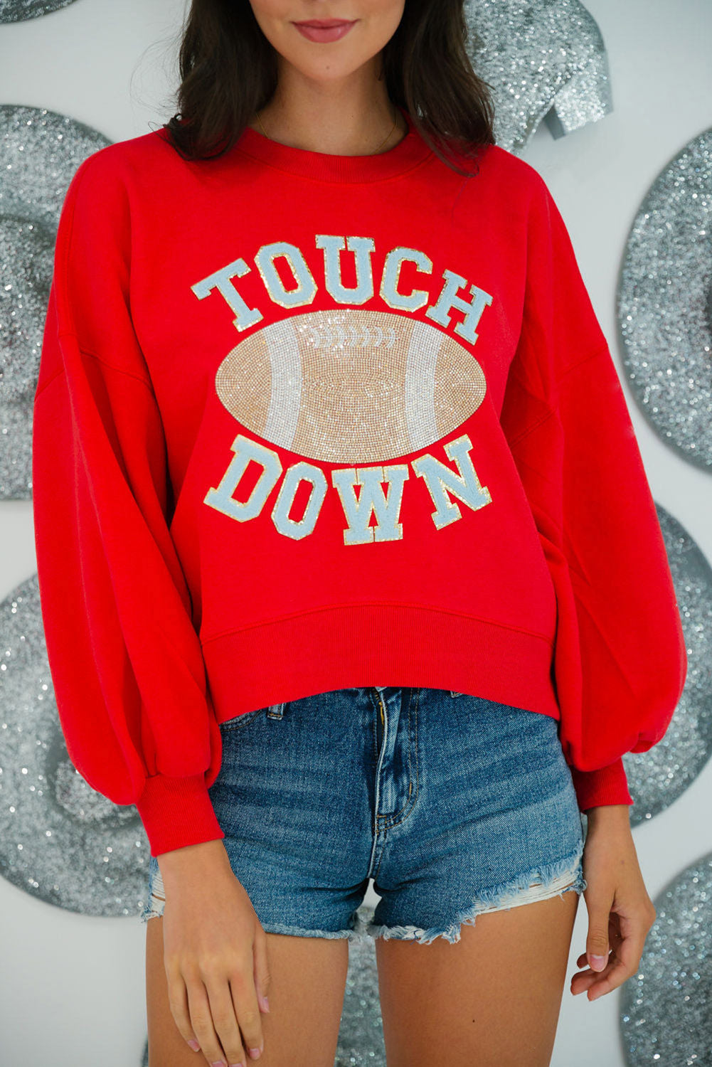 TOUCH DOWN Pullover Sweatshirt