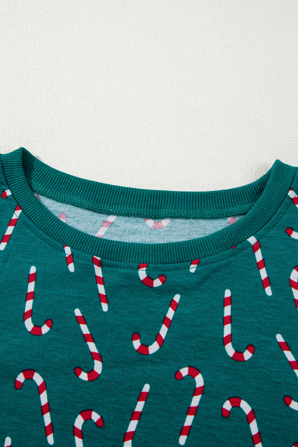 Christmas Candy Cane Top and Pants Lounge Set