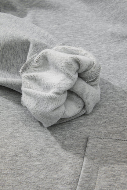 Fleece Lined Kangaroo Pocket Hoodie