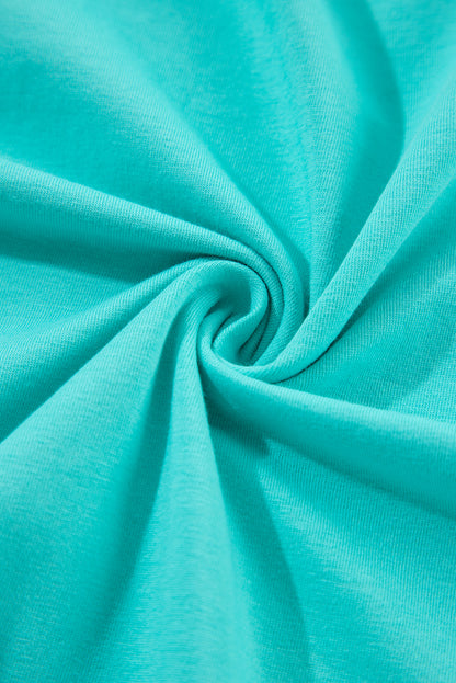 Colorblock Patchwork Long Sleeve Top