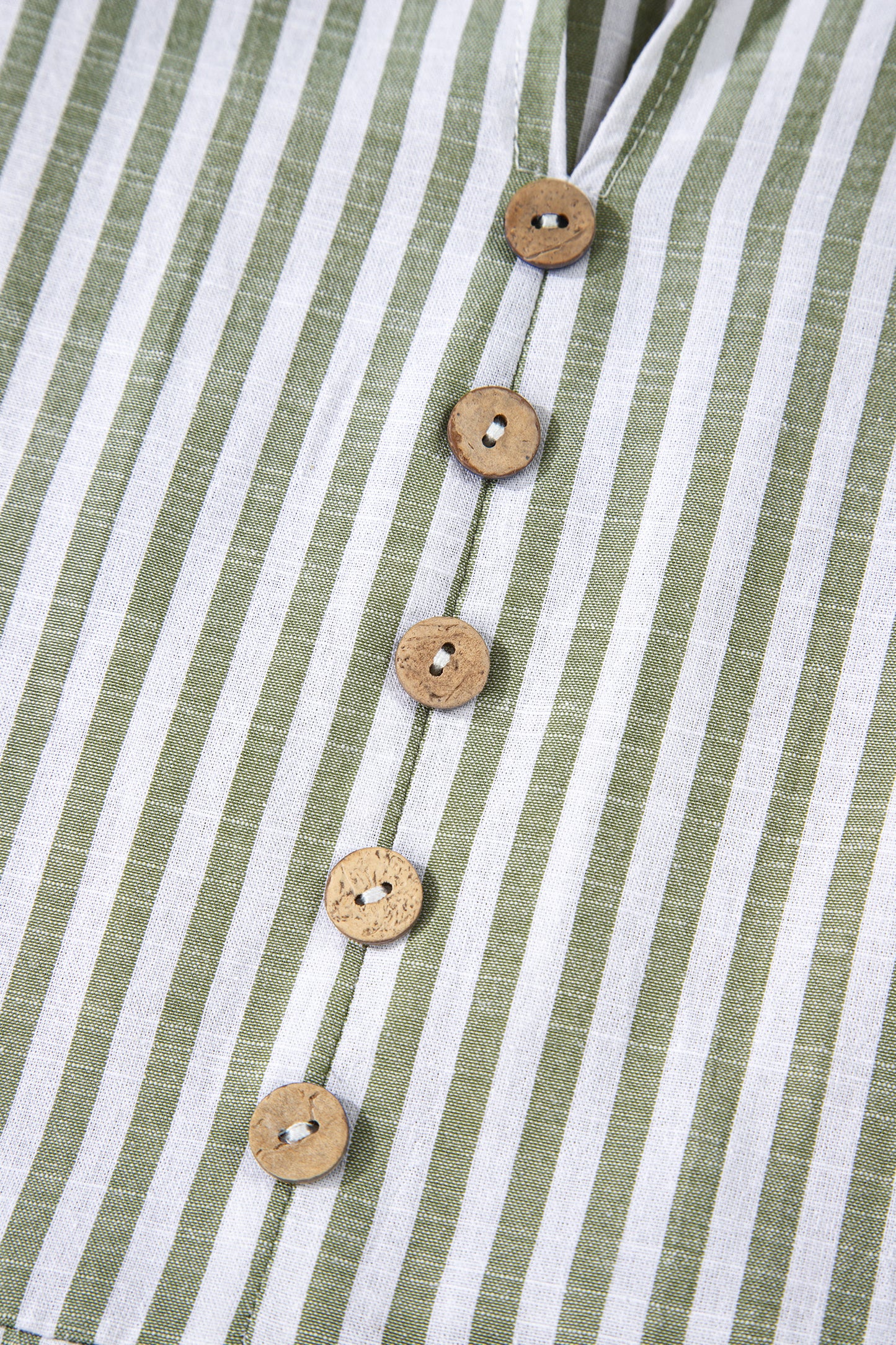 Stripe Tassel Tie-Neck Ruffle Tiered Dress