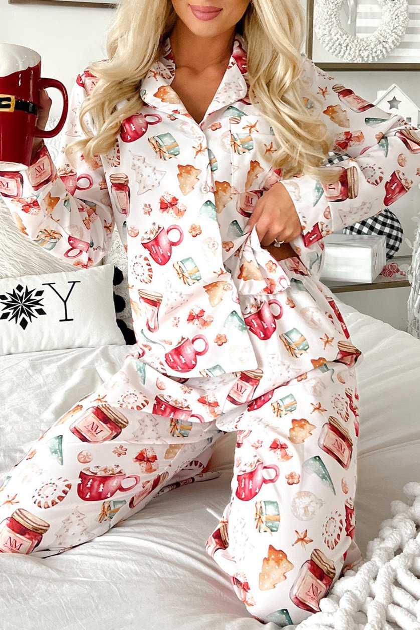 Christmas Shirt and Pants Pajama Set