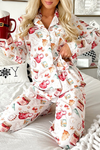 Christmas Shirt and Pants Pajama Set