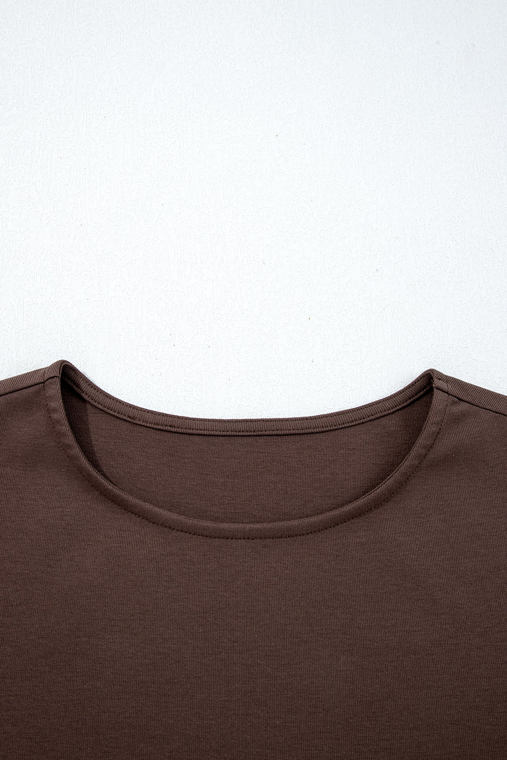 Patchwork Knit Short Sleeve Pleated Maxi Dress