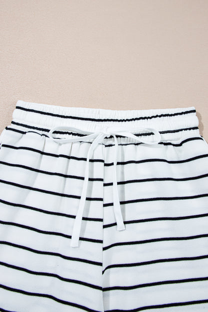 Stripe Top and Pants Set