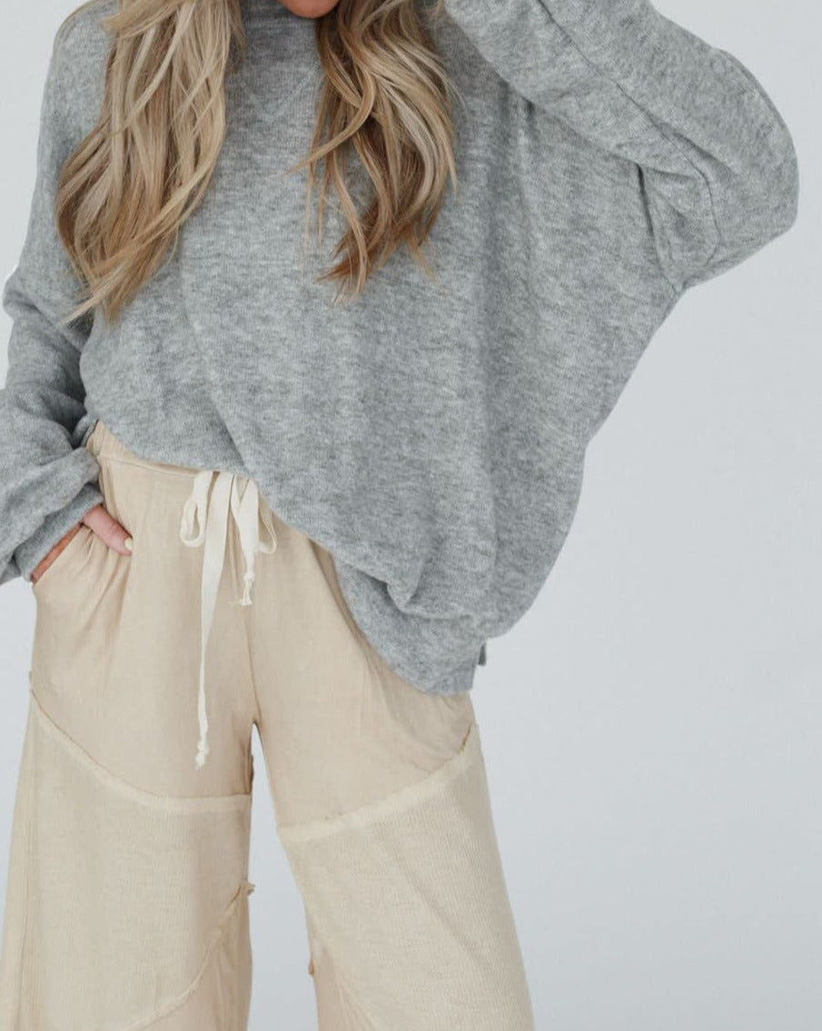 Drop Shoulder Oversized Top