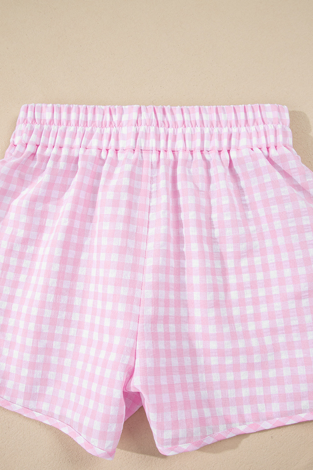 MAMA Tee and Plaid Shorts Set