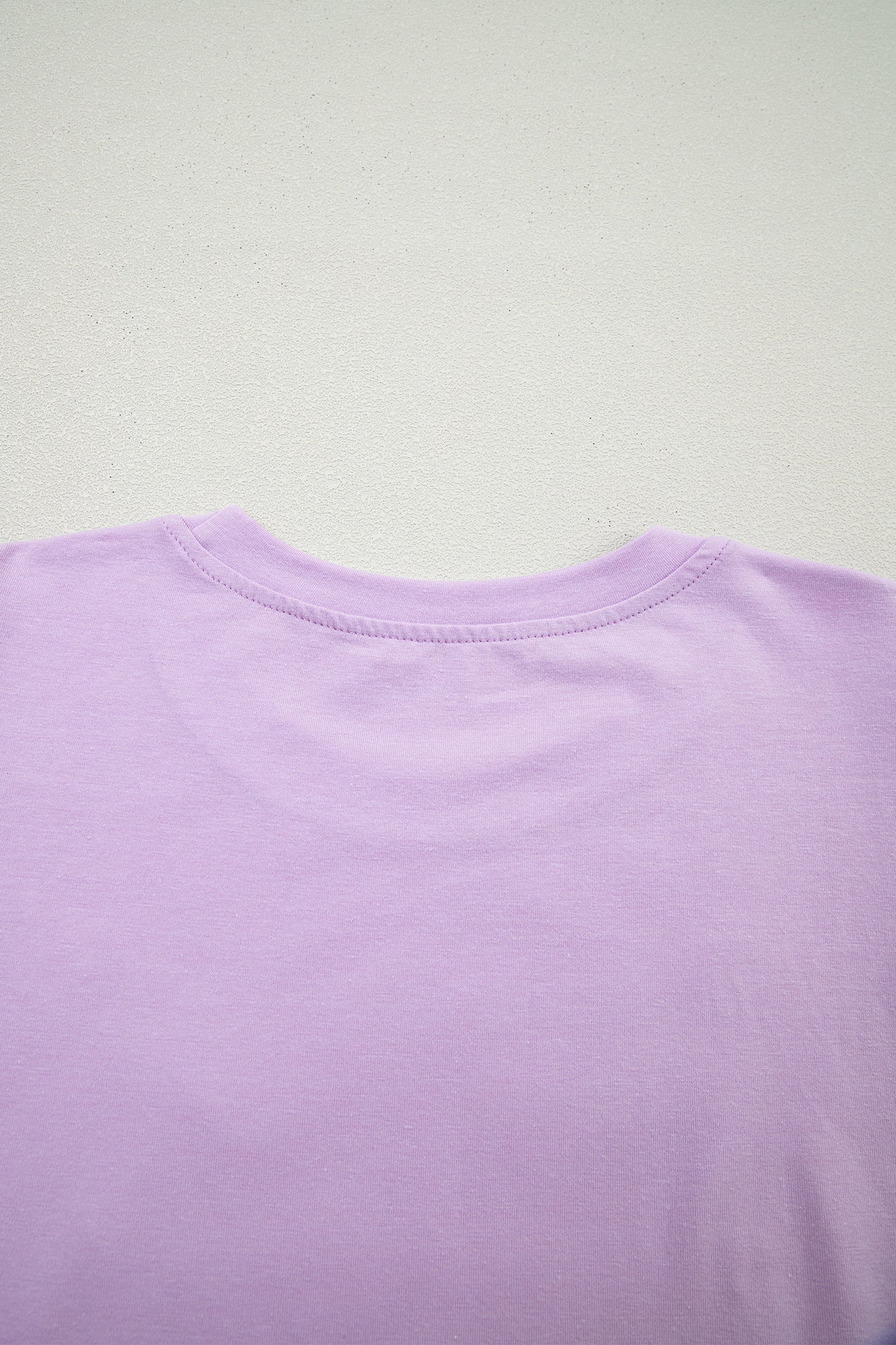 Mardi Gras Sequin Graphic Patchwork T-Shirt