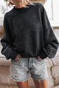 Drop Shoulder Crewneck Sweatshirt