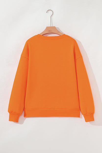 Halloween Sequin Dancing Critters Crewneck Sweatshirt