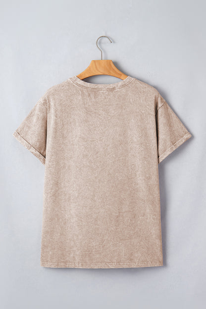Saved by Grace Embroidered Mineral Wash T-Shirt