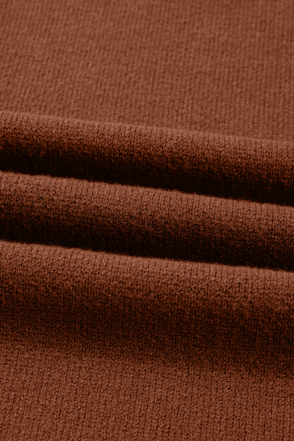 Solid Ribbed Mock Neck Sweater Dress