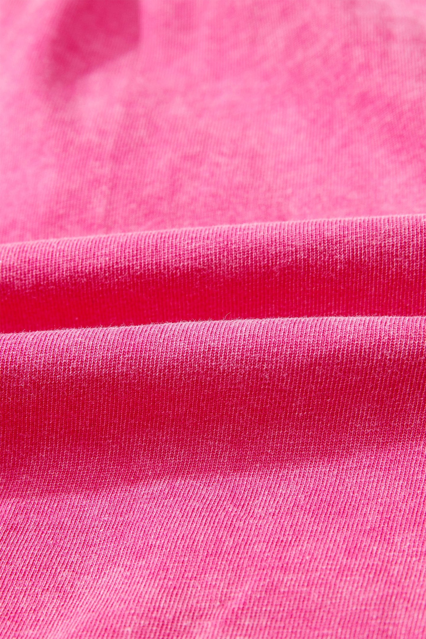 Mineral Wash Drawstring Elastic Waist Raw Edge Shorts