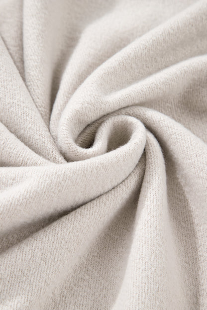 Stripe Colorblock Drop Shoulder Sweatshirt