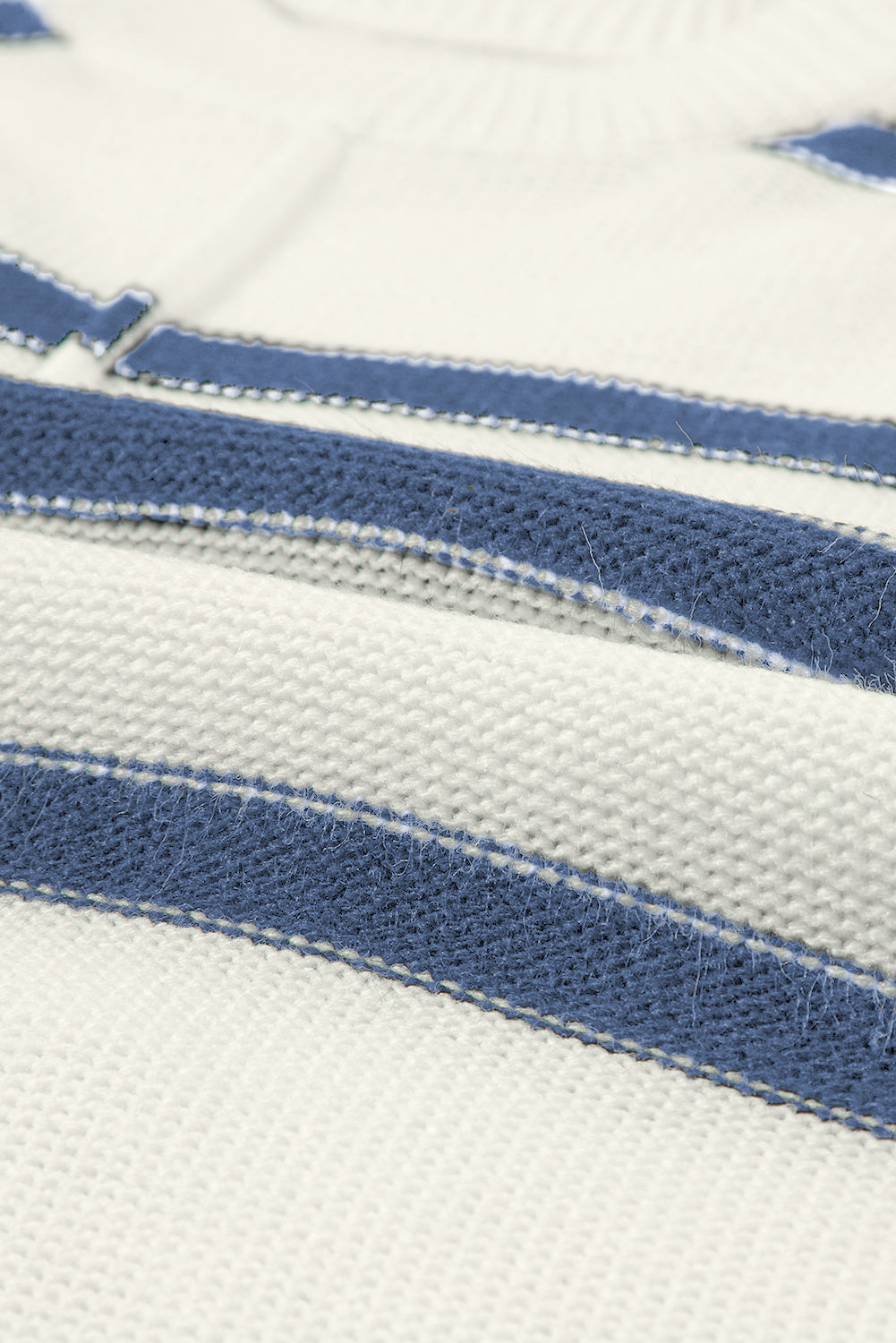 Stripe Batwing Sleeve Sweater Tee