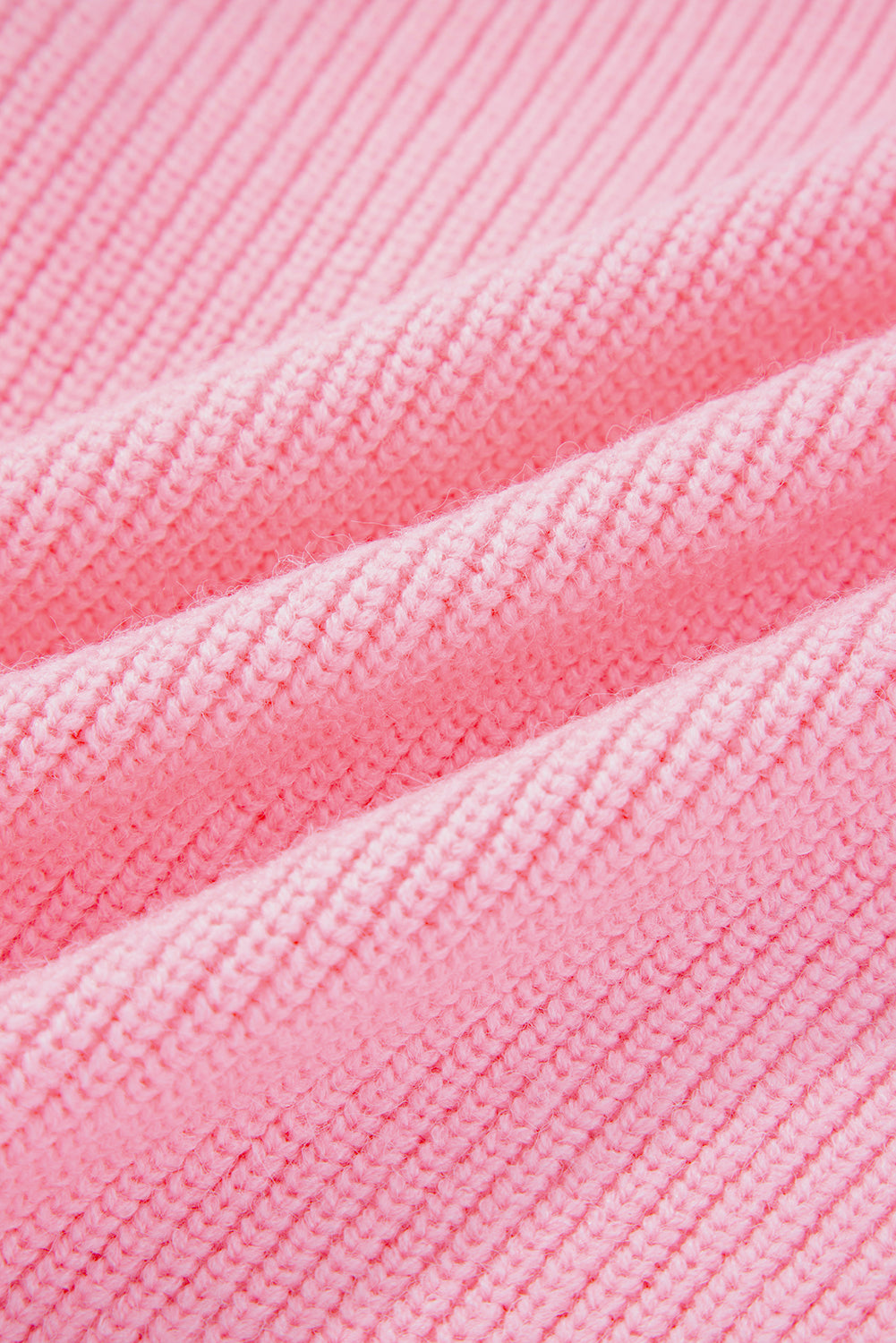 Merry Candy Cane Embroidered Crewneck Sweater