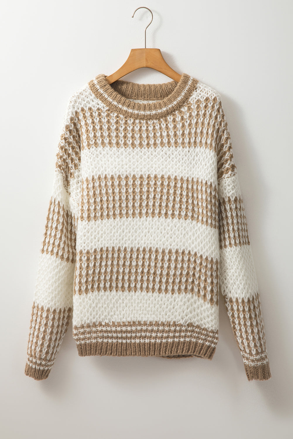 Stripe Drop Shoulder Sweater