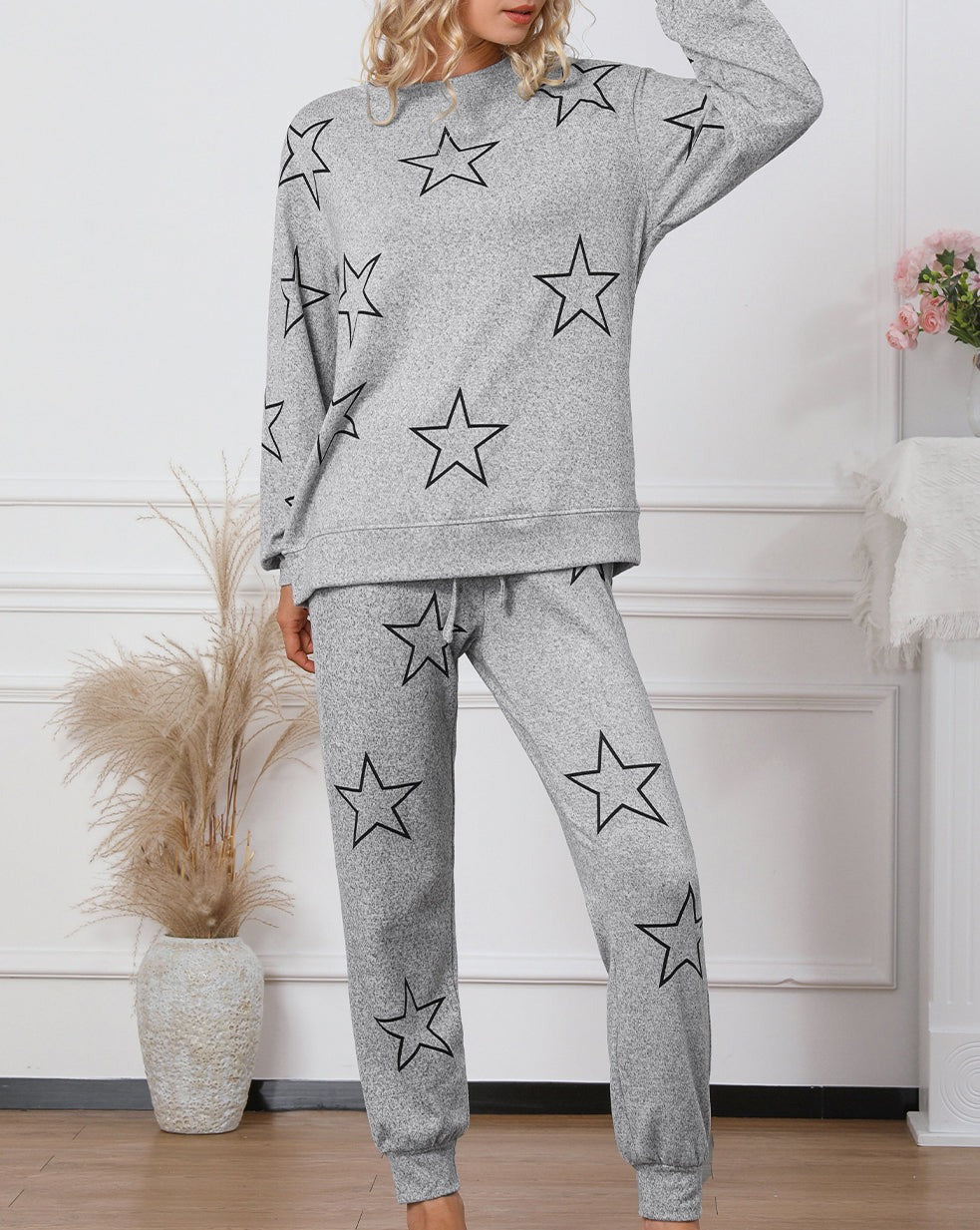 Stars Top and Pants Set