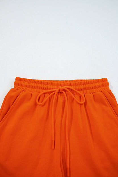 Varsity Stripe Sweatshirt and Short Set