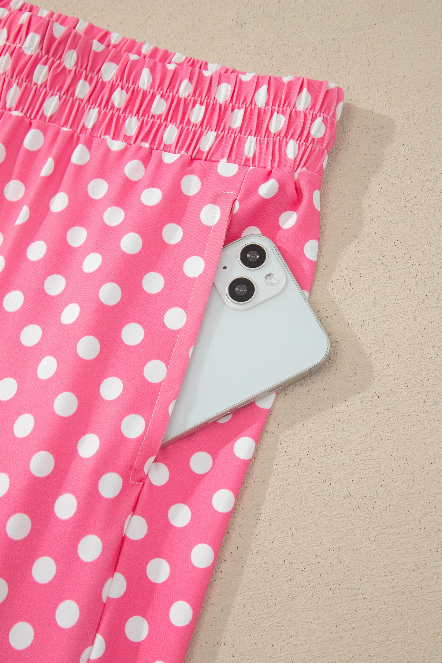 Polka Dot Tank & Loose Pants Set