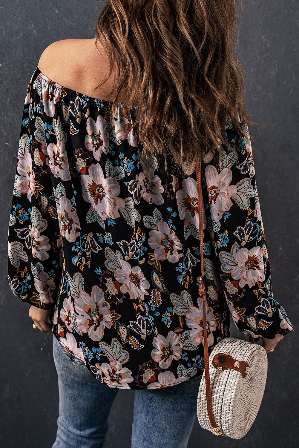 Floral Off Shoulder Blouse