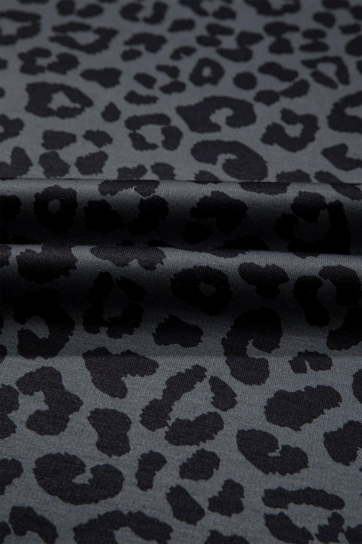 Leopard Varsity Stripe 3/4 Sleeve Top & Pants Set