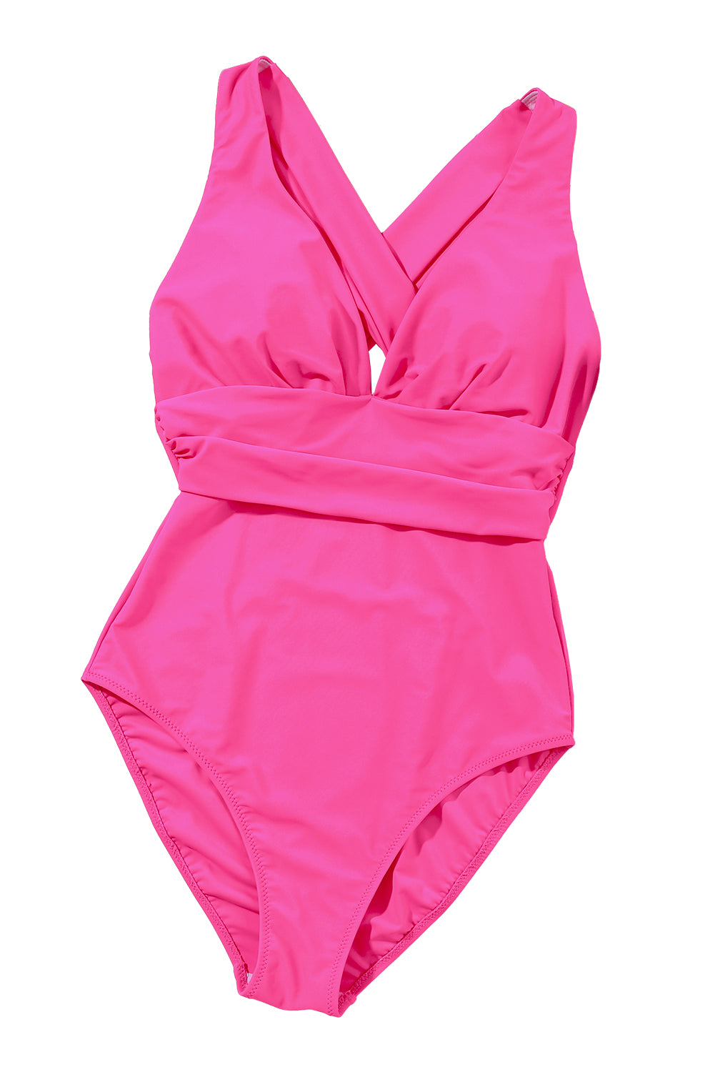 Deep V-Neck Monokini Swimsuit