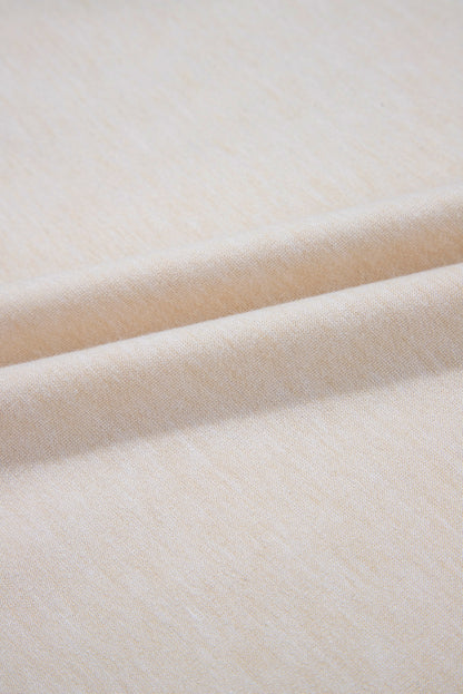 Half Placket Chest Pockets Wide Leg Jumpsuit