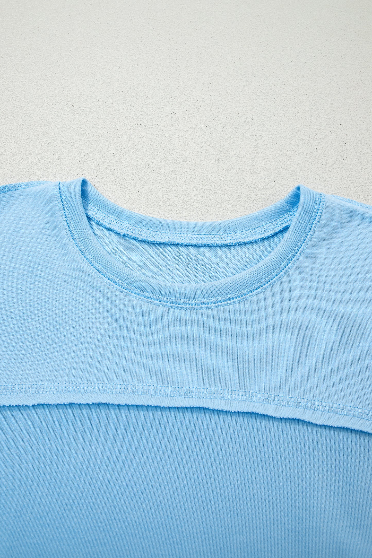 Solid Drop Shoulder Boxy Tee & Barrel Pants Set