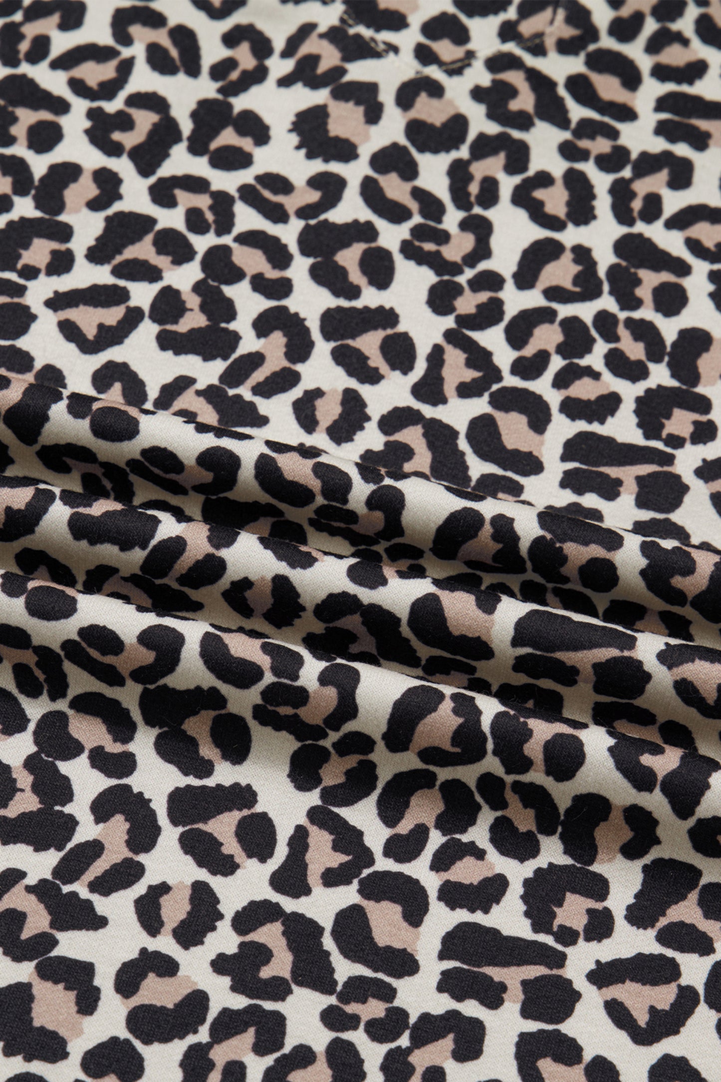 Leopard Stripe Patchwork Zip Collar Mini Dress